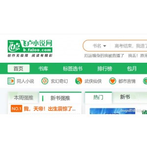 小说TXT，起点飞卢等