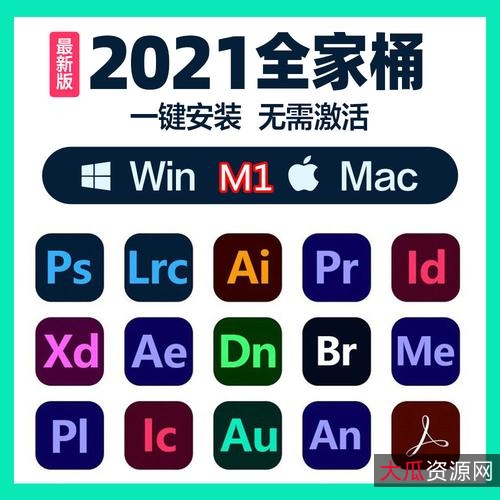 Adobe+2021专业版全家桶+Win系统
