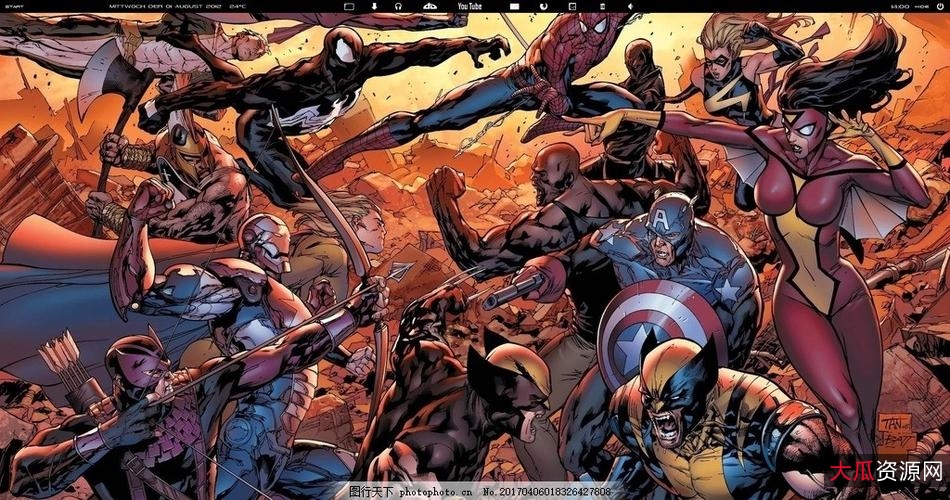漫威漫画合集：完整版本、多格式下载、在线阅读