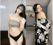 快手曼萌妹首次露脸！美颜脸怪身材1V1G