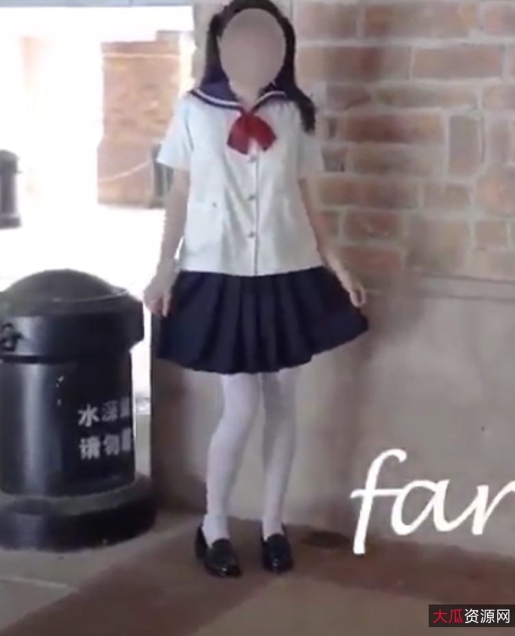 Fariskitten私拍视频：JKLolita装扮，户外指教，光“阴”飞机场妹子76P，45V