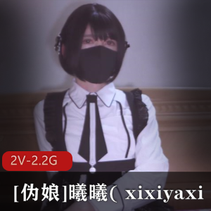 曦曦(xixiyaxixi)2022年12月作品[2V2.2G]：打野女仆装自娱自乐，公园长椅玩耍，伪娘魅力无限