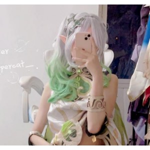 草神纳西妲伪娘cosplay大雕萌妹，2.8G视频展现嫩身材，推特人气爆棚