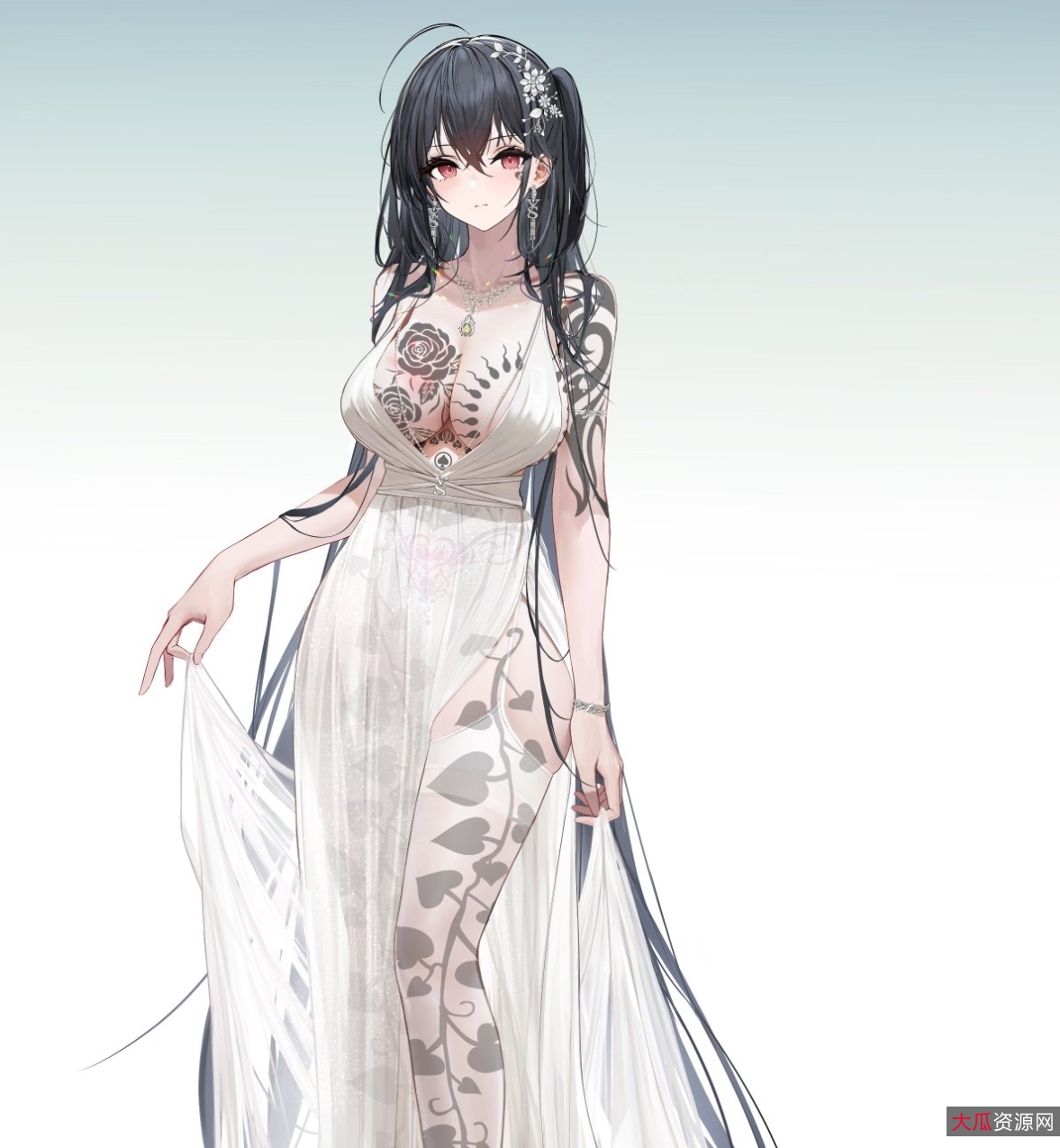 高质量媚黑黑桃纹身qos杂图合集,2153张图,9月20日更新