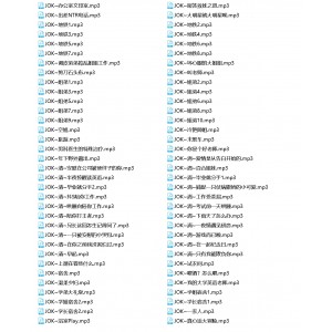 JOK68部音频含最新定制1.6g绝对收藏佳品