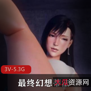 最终幻想蒂法3D合集88部4G，无圣光，互动精彩