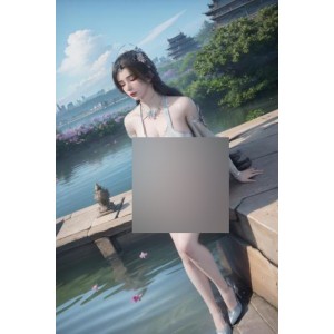 AI李慕婉绝美图集225张1.06G推特疯传