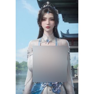 AI李慕婉绝美图集225张1.06G推特疯传